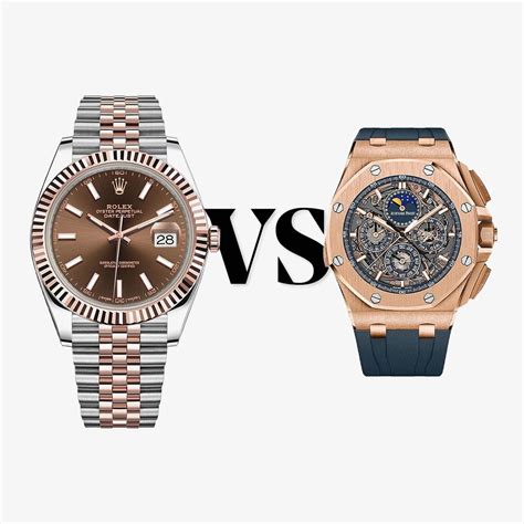 rolex audemar|Audemars Piguet vs Rolex .